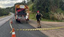 Homem morre em acidente de trabalho na PR-182