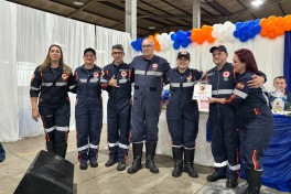 Formatura dos cursos de Primeiros Socorros e Samuzinho