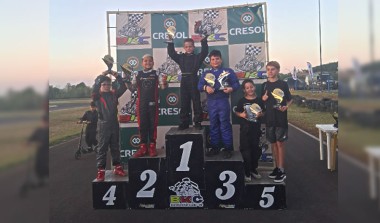 Piloto mirim de São Miguel do Oeste conquista duas vitórias no Campeonato Beltronense de Kart