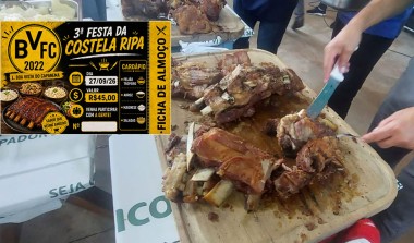 Boa Vista Futebol Clube promove 3ª Festa da Costela Ripa neste domingo