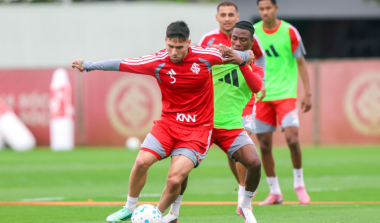Internacional intensifica preparação para duelo contra o Corinthians