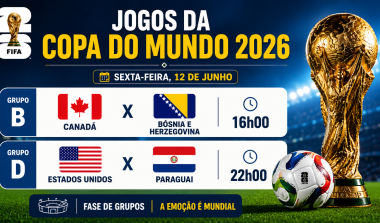 Confira os jogos desta sexta-feira pela Copa do Mundo