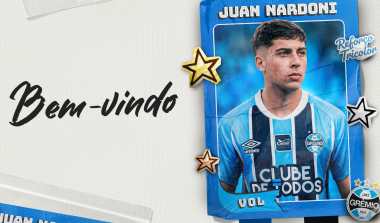 Juan Nardoni é o novo reforço do Grêmio
