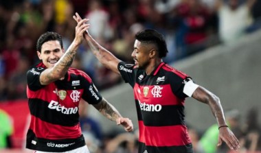 Bruno Henrique marca duas vezes, Flamengo goleia o Cusco e mira melhor campanha da Libertadores