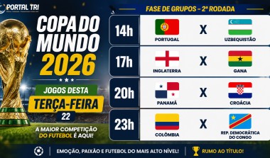 Cristiano Ronaldo e Inglaterra entram em campo nesta terça