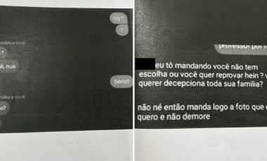 Professor do Paraná é investigado após pedir fotos íntimas de aluna de 15 anos e ameaçá-la com reprovação