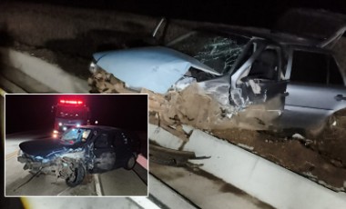 Colisão frontal entre dois veículos deixa três feridos na SC-305