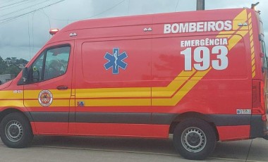 Motociclista fica ferido após colisão com veículo no bairro 1º de Maio