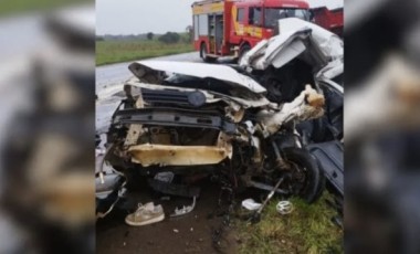Duas pessoas morrem em grave acidente na BR-470