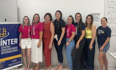 Equipe pedagógica da UNINTER realiza reunião para planejar ações para 2026