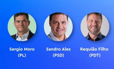 Debate com os candidatos ao Governo do Paraná acontece nesta terça (29)