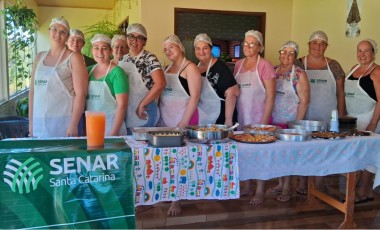 Curso de Massas e Congelados capacita agricultoras na comunidade Barra da União