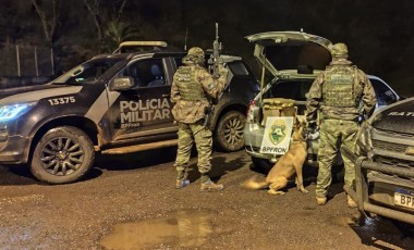 BPFRON prende homem e apreende mais de 232 quilos de maconha