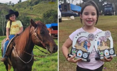 Criança morre após cair de cavalo em CTG durante acampamento no Paraná