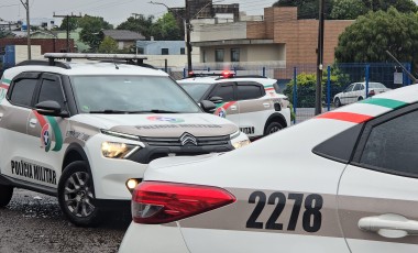 Homem é preso após Polícia Militar cumprir mandado judicial