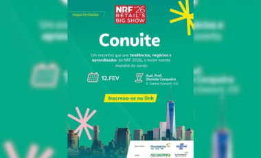SEBRAE-PR e FECOMÉRIO-PR promovem palestra sobre NRF 2026: Inovações, Tendências e Estratégias
