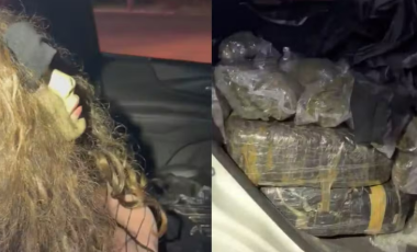 Motorista usa manequim com peruca para despistar fiscalização, mas PRF apreende 255 kg de drogas no Paraná