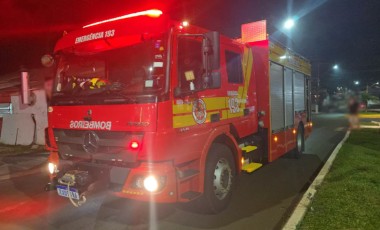 Princípio de incêndio é controlado em restaurante na Av. Paraná