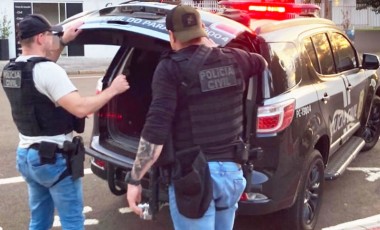 Polícia Civil cumpre mandado de prisão por regressão de regime