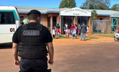 Polícia de Misiones orienta famílias sobre 6 cuidados para crianças irem seguras à escola