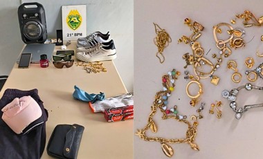 Homem é preso após furtar residência e objetos são recuperados