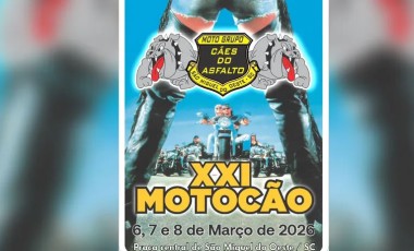 Motocão 2026 será nos dias 6, 7 e 8 de março e traz shows
