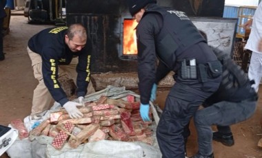 Polícia Civil incinera 785 kg de drogas