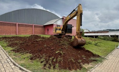 Município inicia obras do novo destacamento da Polícia Militar