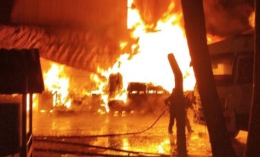 Incêndio atinge unidade de beneficiamento de sementes
