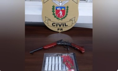 Polícia Civil localiza arma e munições ao procurar homem desaparecido
