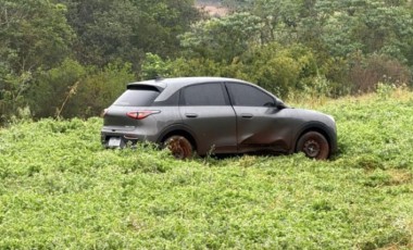 Automóvel sai da pista na BR-280 entre Marmeleiro e Flor da Serra do Sul