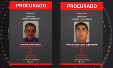 Após 11 meses foragidos, suspeitos de matar homens que foram cobrar dívida no PR entram na lista vermelha da Interpol