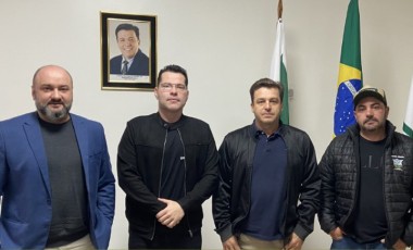 Administração Municipal se reúne com delegado para discutir ações de segurança pública