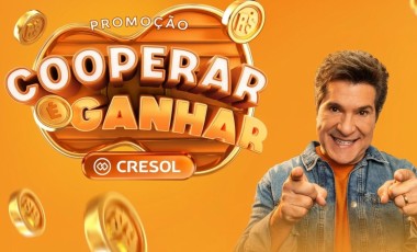 A cada R$ 100 em aplicação, cooperado concorre a R$ 12 milhões na campanha Cooperar é Ganhar da Cresol Evolução