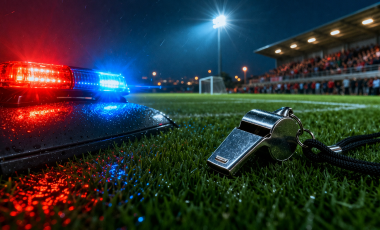 Ameaças contra arbitragem interrompem partida de futebol