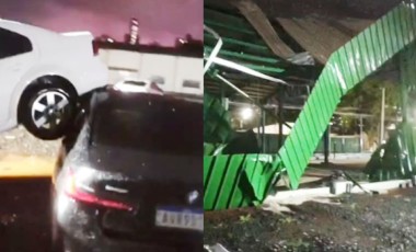 Simepar aponta microburst como causa dos fortes ventos