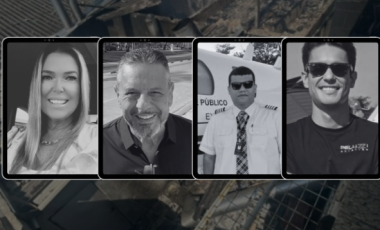 Casal de empresários e dois pilotos morreram em acidente de avião