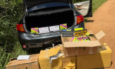 PF apreende 200 canetas emagrecedoras e 450 cigarros eletrônicos