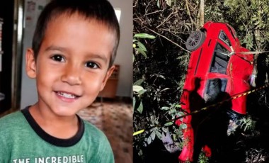 Menino de 7 anos é identificado após morrer em acidente na PR-493