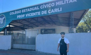 Merendeiro de Francisco Beltrão vence concurso nacional de receitas escolares
