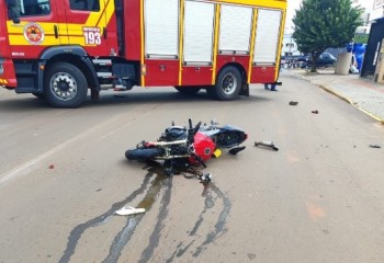 Dois acidentes com motos deixam mortos e feridos