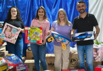 Creches municipais recebem novos brinquedos e materiais pedagógicos