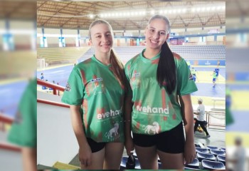 Handebol de São José do Cedro tem duas atletas convocadas para treinamentos da seleção catarinense