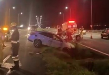 Motorista embriagado é preso após acidente que matou sobrinho e feriu policial