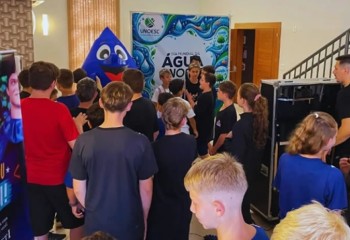 Unoesc reúne mais de 600 estudantes e alerta para riscos da água sem monitoramento
