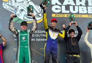 Copa Pato Branquense de Kart começa com destaque para piloto de São Miguel do Oeste
