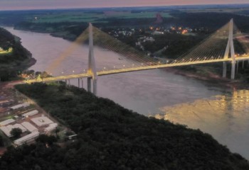 Nova ponte Brasil-Paraguai no Paraná será inaugurada na sexta-feira