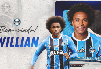 Grêmio confirma contratação do meia-atacante Willian