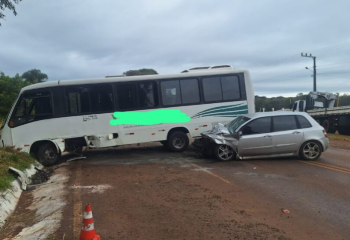 Identificado motorista que morreu em grave acidente com micro-ônibus na SC-283, em Chapecó