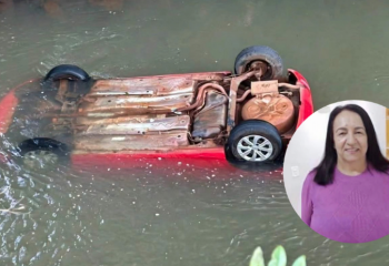 Identificada mulher que morreu após carro cair de ponte em Princesa
